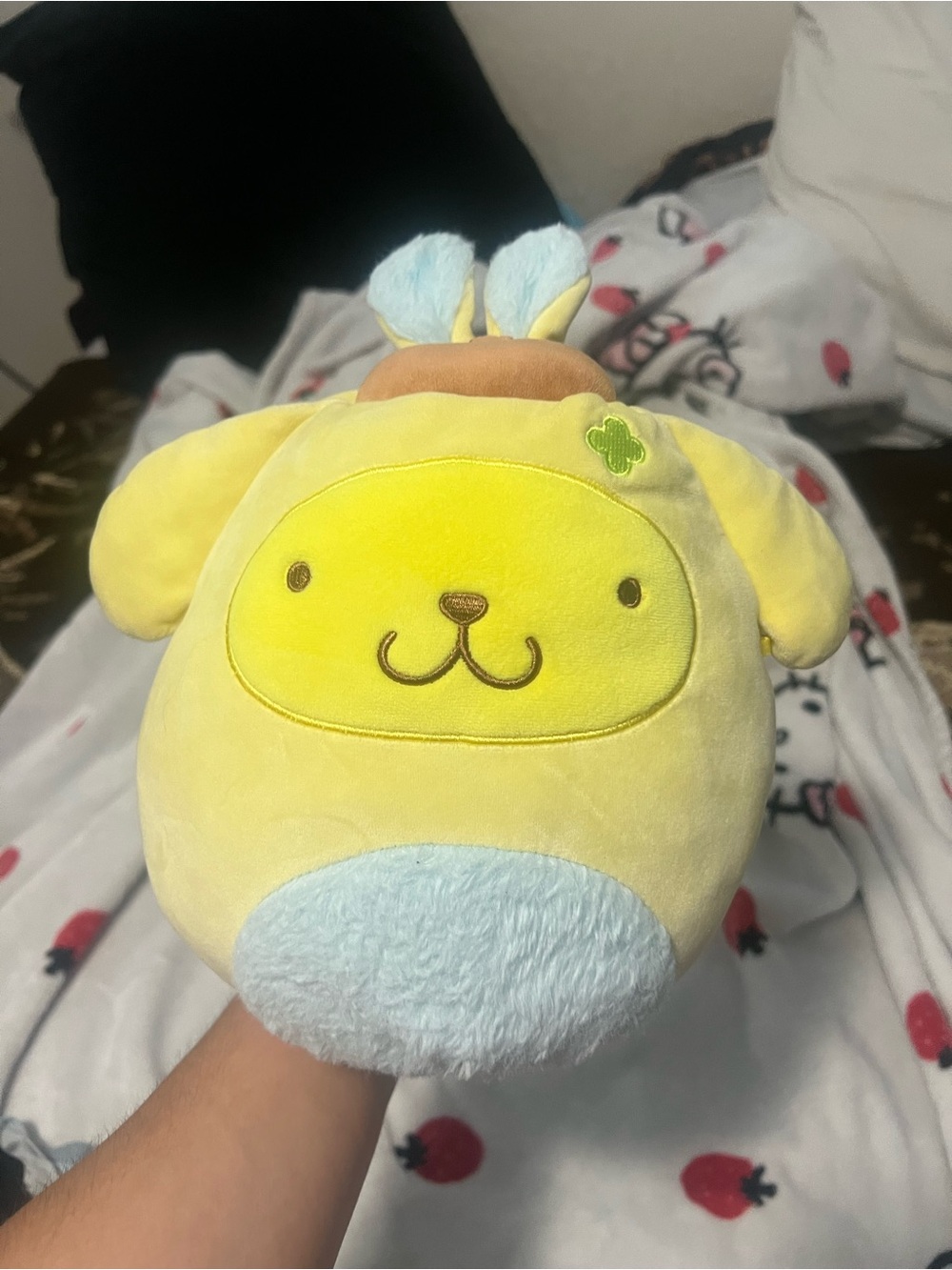 Pompompurin Bunny Squishmallow - Soft Bunny Design